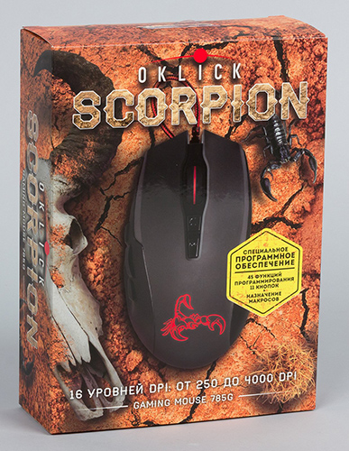 Мышь Oklick 785G Scorpion