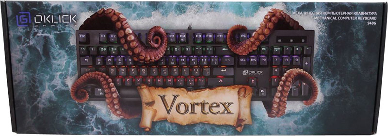 Клавиатура Oklick 940G VORTEX
