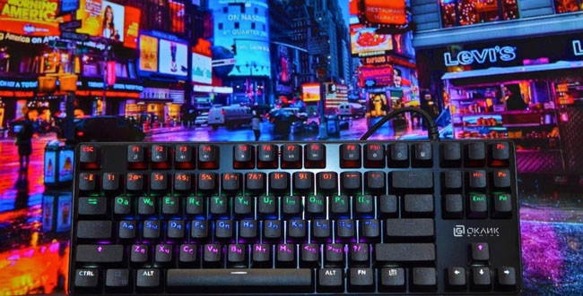 Игровая механическая клавиатура OKLICK 960G Dark Knight
