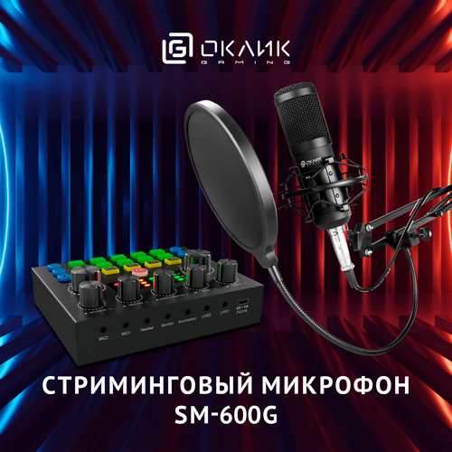 ОКЛИК SM-600G – для стримов и записей студийного качества